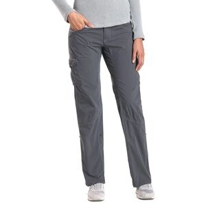 Kuhl Women's Splash Roll Up Pant 8 gray shadow hiking outdoors capri UPF 50 mid